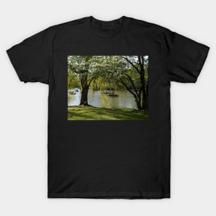 Central Park Row Boats in the Spring New York NY NYC T-Shirt